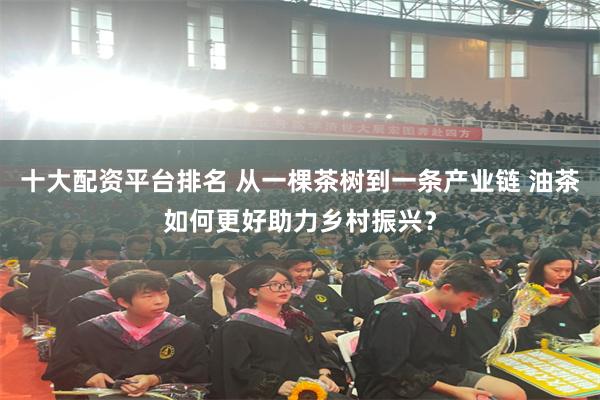 十大配资平台排名 从一棵茶树到一条产业链 油茶如何更好助力乡村振兴？